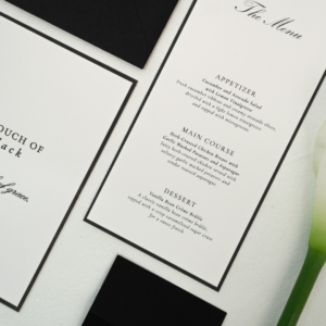 Stationery Classy Black
